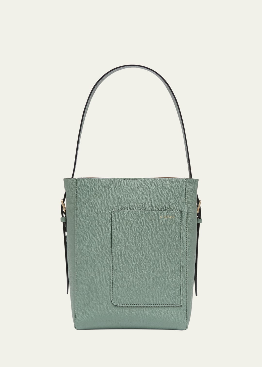 Green Leather Bucket bag