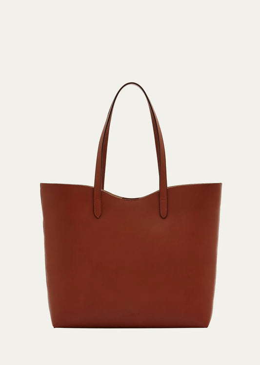 Maroon Leather Tote bag