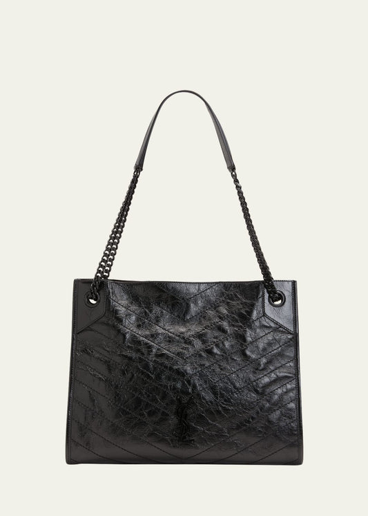 Black Leather Tote bag
