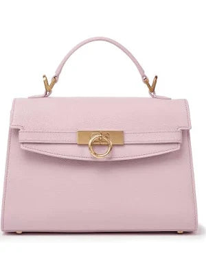Pink Top-Handle Handbag
