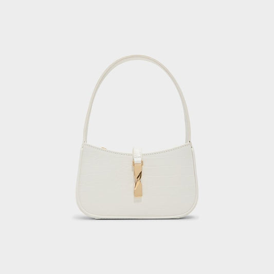 Chic White Shoulder Bag