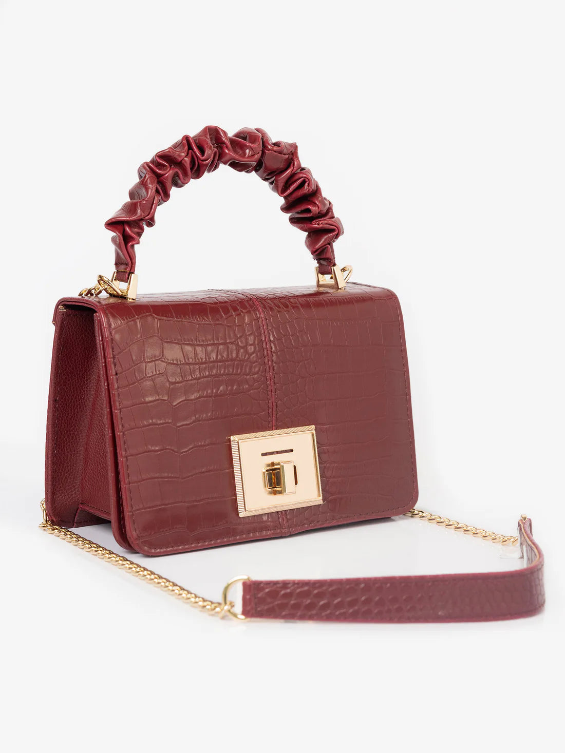 Brown Leather Handbag